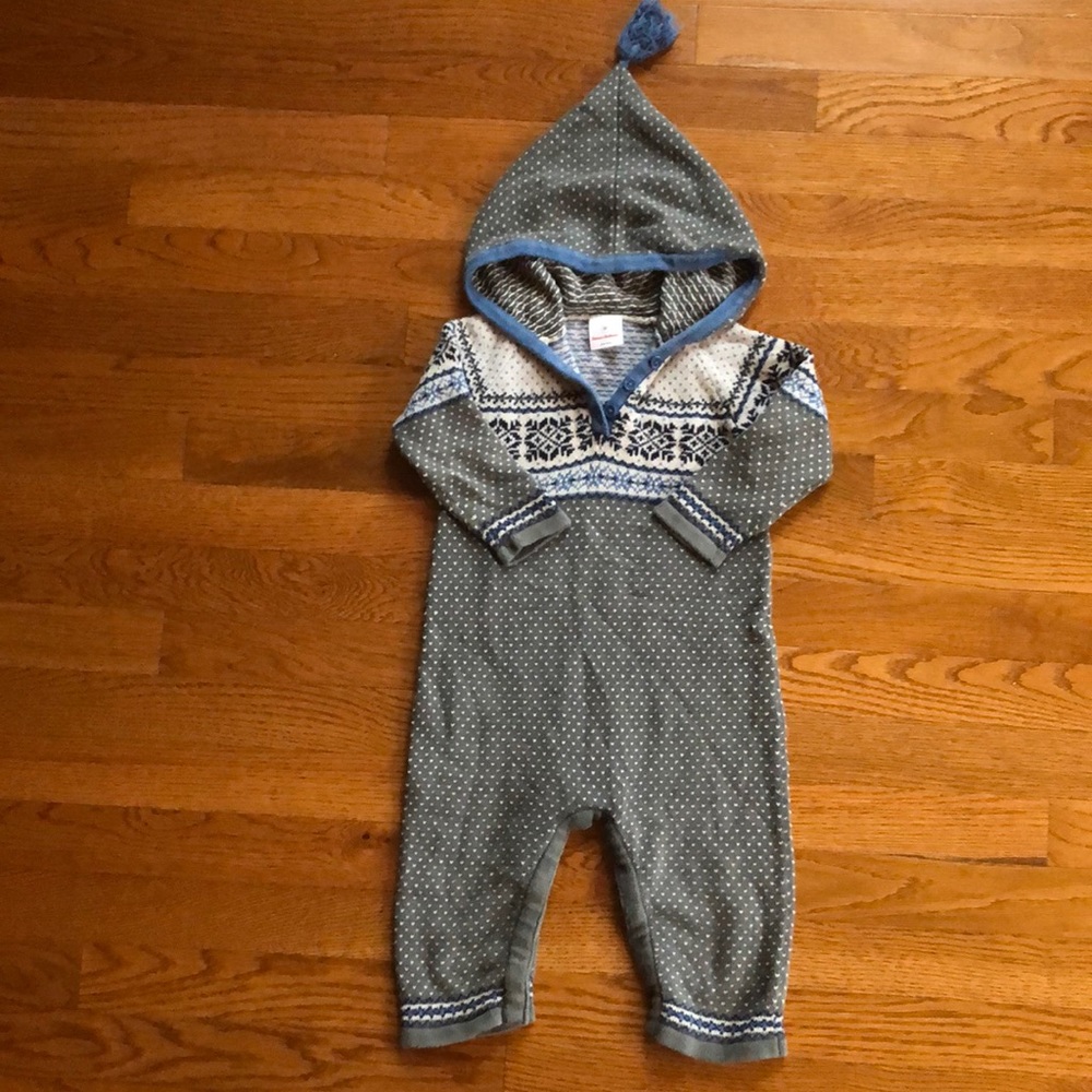 Hanna Andersson sweater romper